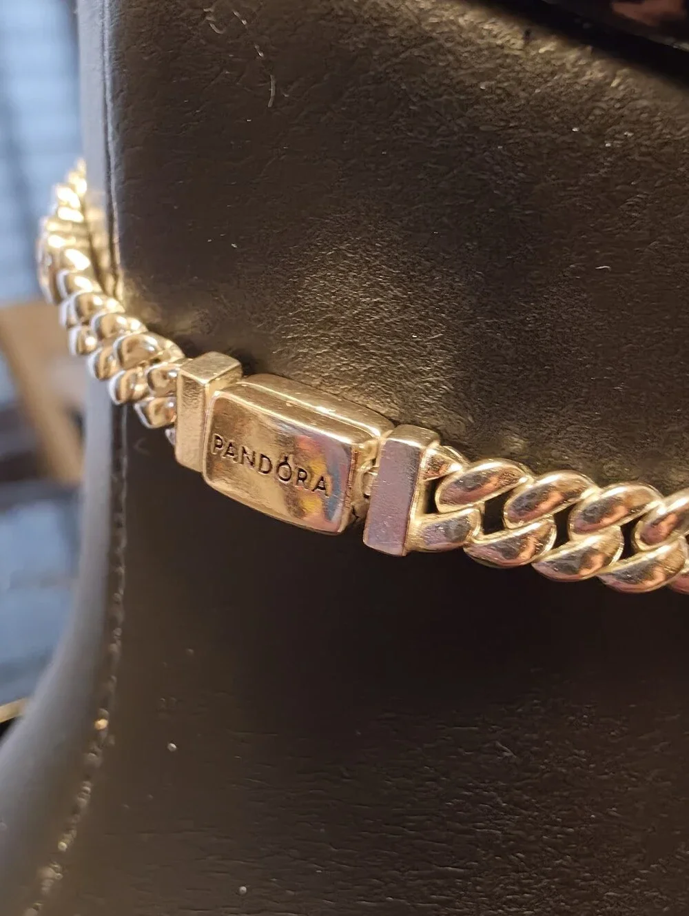 Pandora Heart Cuban Bracelet